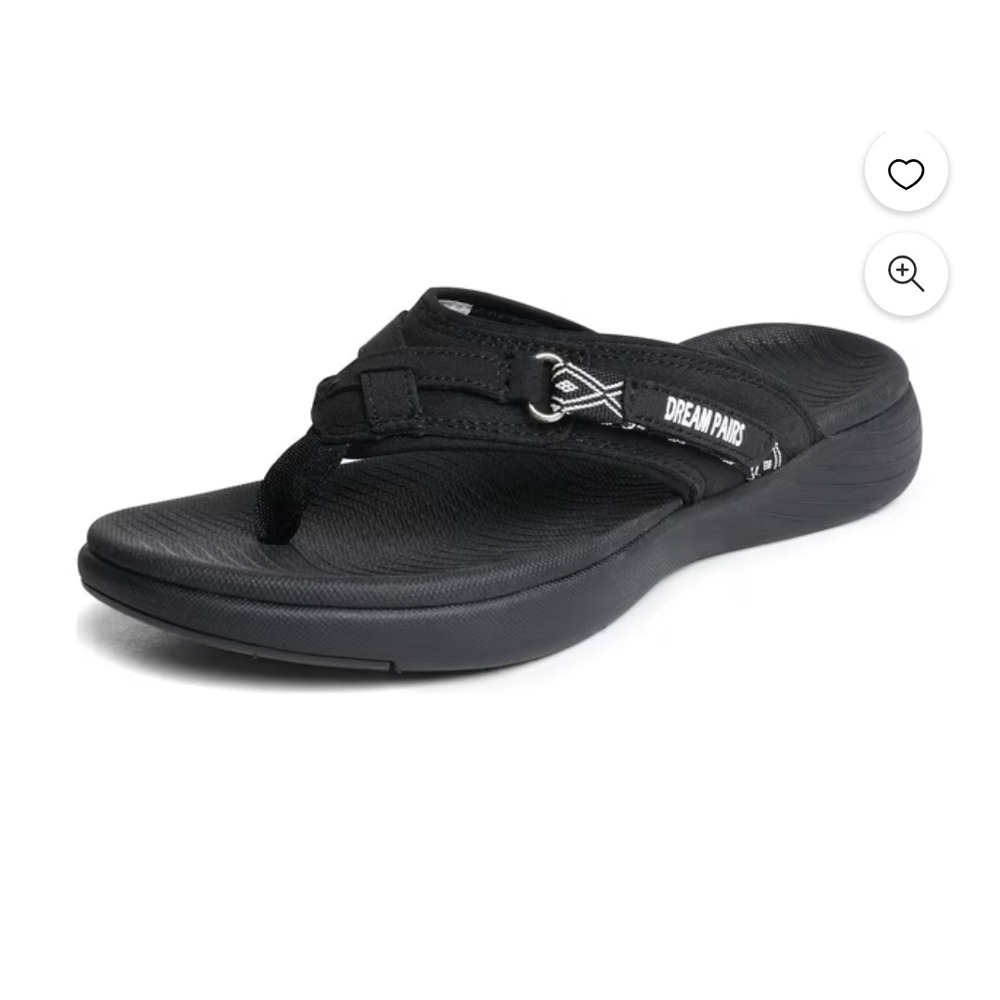 Women'S Fashion Flip Flops Comfort Arch Support Soft Cushion size 9 New